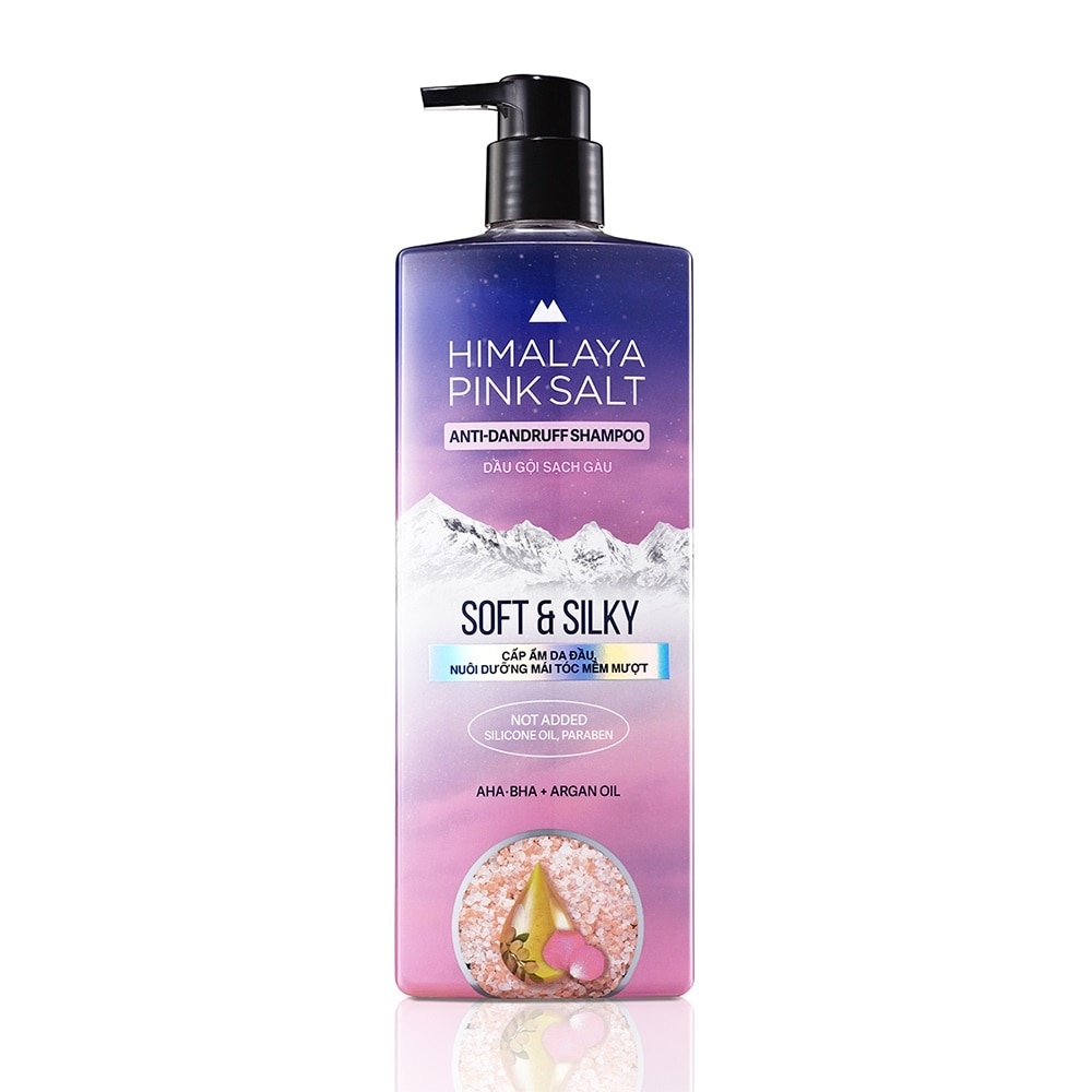 Pinksalt Anti Dandruff Shampoo Soft and Silky 650ml