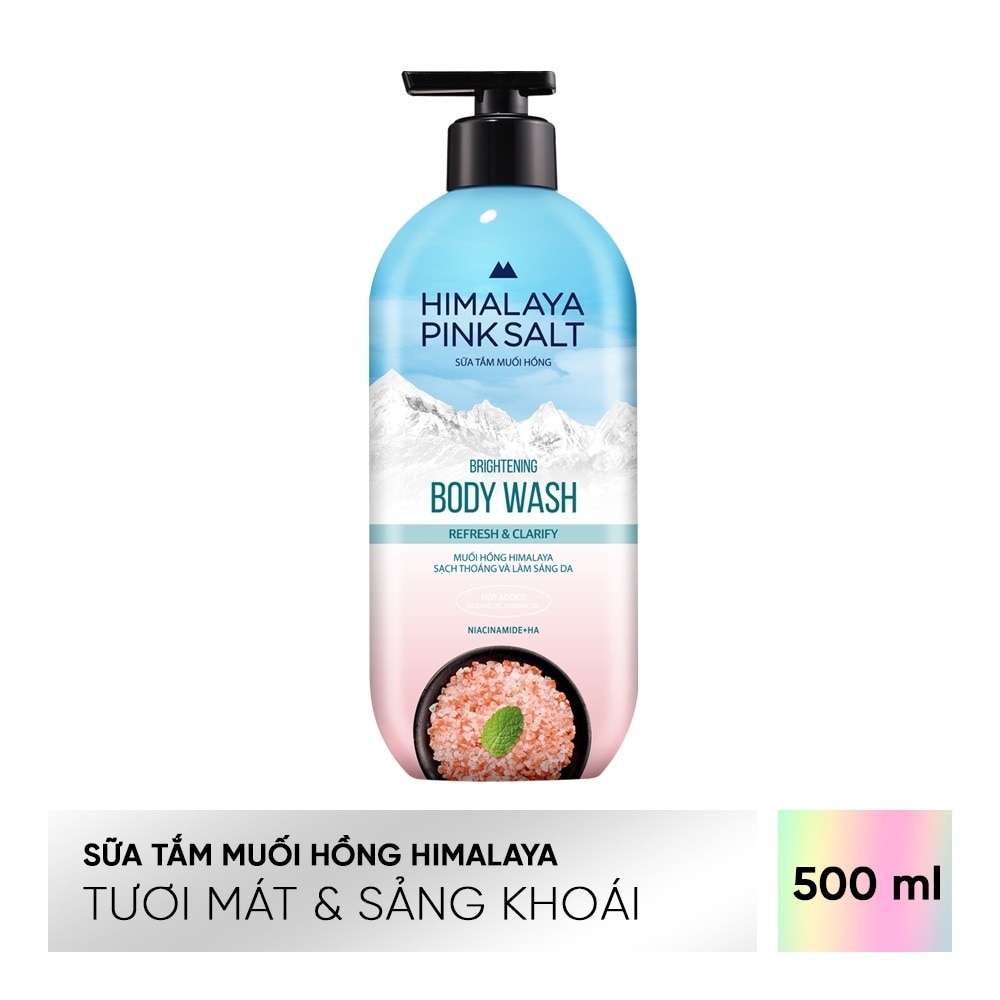 Sữa Tắm Muối Hồng Himalaya Tươi Mát Và Sảng Khoái Refresh and Clarify 500g