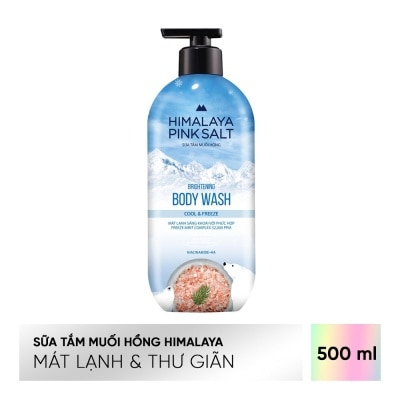 HIMALAYA Sữa Tắm Muối Hồng Himalaya Mát Lạnh Thư Giãn Cool and Freeze 500g