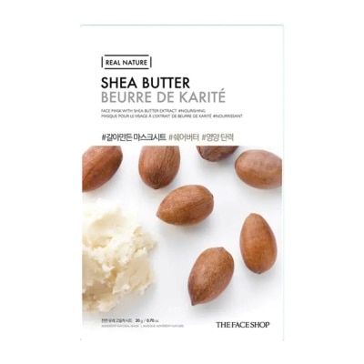 THEFACESHOP Mặt Nạ Thefaceshop Real Nature Shea Butter Face Mask 20g