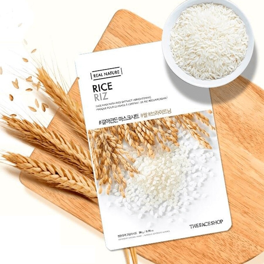 Real Nature Rice Face Mask 20g