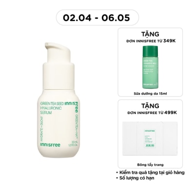 INNISFREE - Green Tea Seed Hyaluronic Serum 30ml