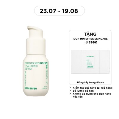 INNISFREE - Tinh Chất innisfree Green Tea Seed Hyaluronic Serum 30ml image