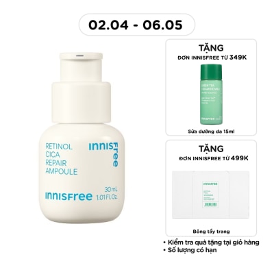 INNISFREE - Retinol Cica Repair Ampoule 30ml