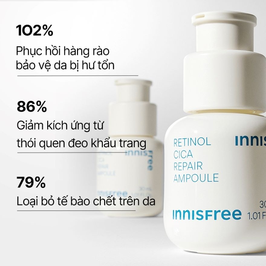 Tinh Chất Phục Hồi innisfree Retinol Cica Repair Ampoule 30ml