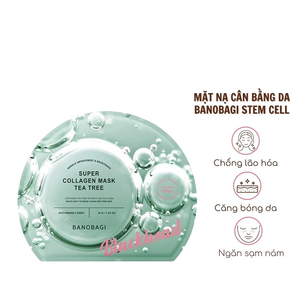 Banobagi Super Collagen Mask Tea Tree 30g