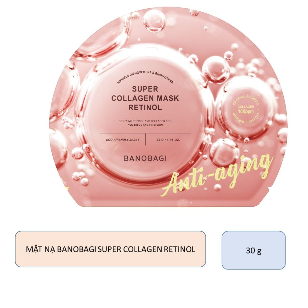 Mặt Nạ Banobagi Super Collagen Mask Retinol 30g