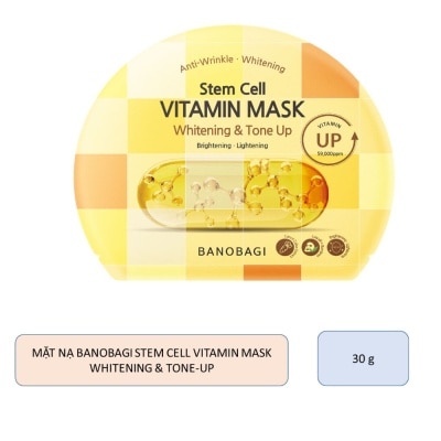 BANOBAGI Mặt Nạ Banobagi Stem Cell Vitamin Mask Whitening & Tone-Up 30g