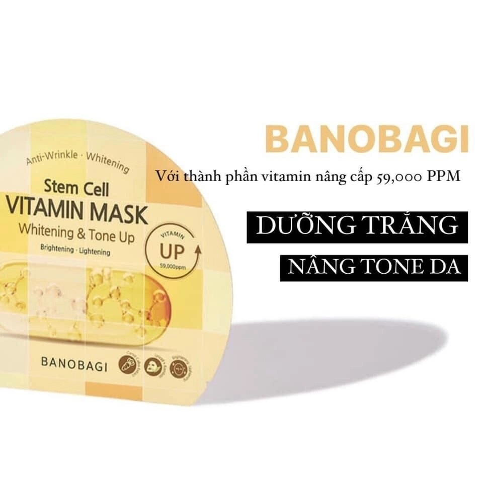 Banobagi Stem Cell Vitamin Mask Whitening & Tone-Up 30g