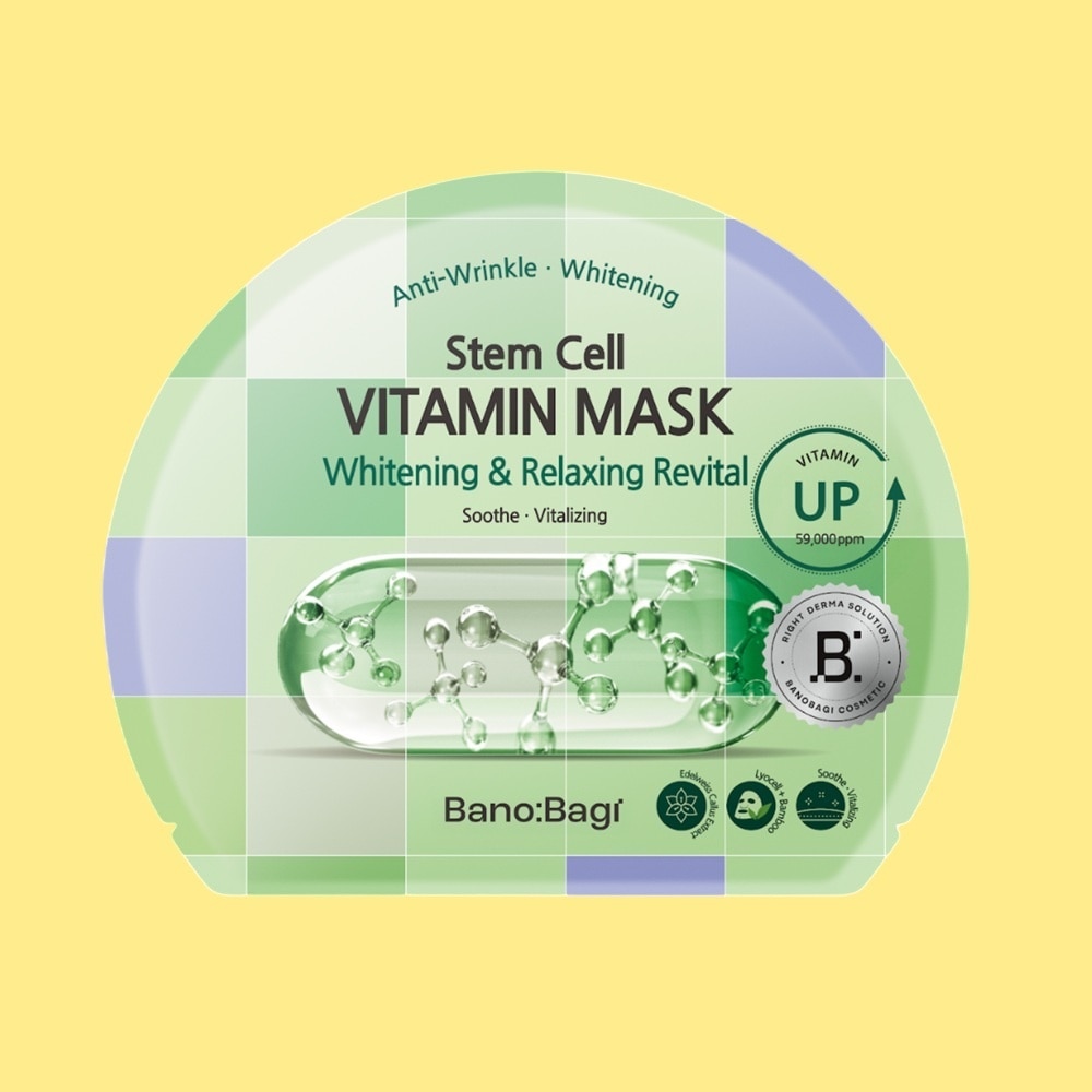 Banobagi Stem Cell Vitamin Mask Whitening and Relaxing Revital 30g