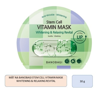 BANOBAGI Banobagi Stem Cell Vitamin Mask Whitening and Relaxing Revital 30g