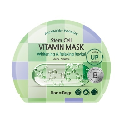 BANOBAGI - Mặt Nạ Banobagi Stem Cell Vitamin Mask Whitening and Relaxing Revital 30g