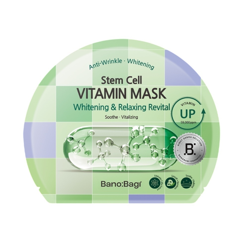 Banobagi Stem Cell Vitamin Mask Whitening and Relaxing Revital 30g