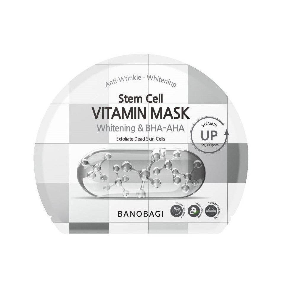 Banobagi Stem Cell Vitamin Mask Whitening and BHA-AHA 30g