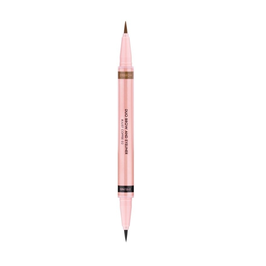 Duo Brow And Eyeliner 0.35ml + 0.2ml .#Just Coffee 02