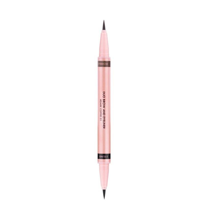 Duo Brow And Eyeliner 0.35ml + 0.2ml .#Dark Coffee 03