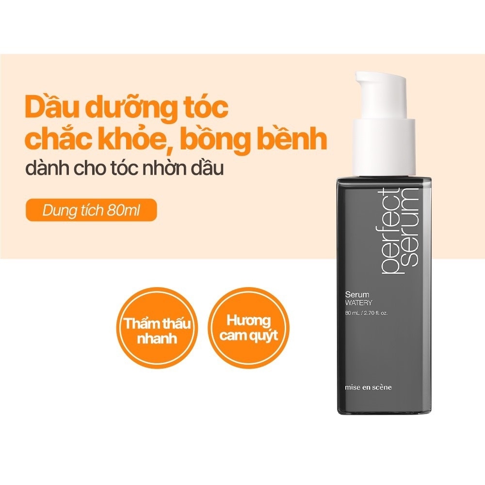 Dầu Dưỡng Tóc mise en scène Perfect Serum Watery 80ml