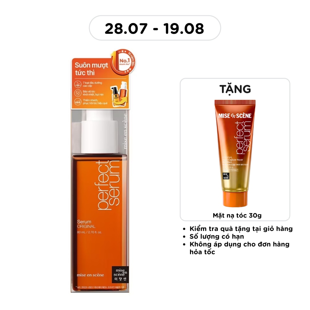 Dầu Dưỡng Tóc mise en scène Perfect Serum Original 80ml