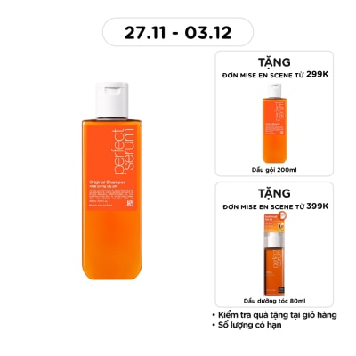 MISE EN SCÈNE Dầu Gội mise en scène Perfect Serum Original 200ml