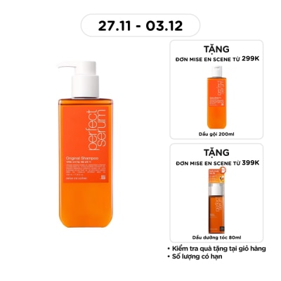 MISE EN SCÈNE Dầu Gội mise en scène Perfect Serum Original 530ml
