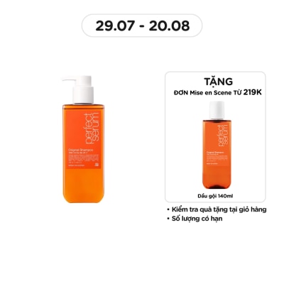MISE EN SCÈNE Dầu Gội mise en scène Perfect Serum Original 530ml