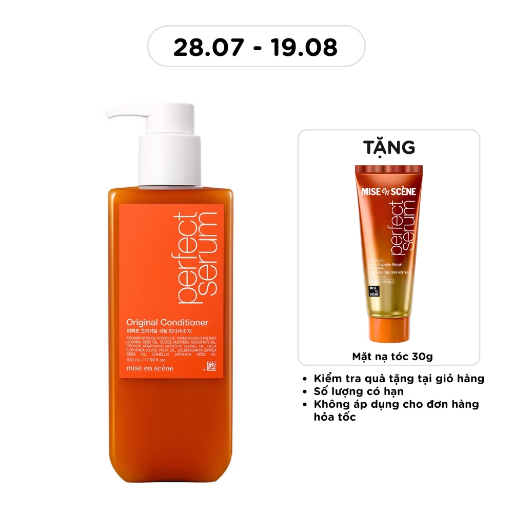 Dầu Xả mise en scène Perfect Serum Original 530ml