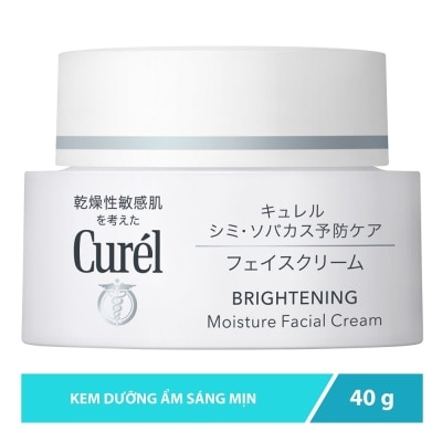 CURÉL Kem Dưỡng Sáng Da Curel Brightening Moisture Facial Cream 40g