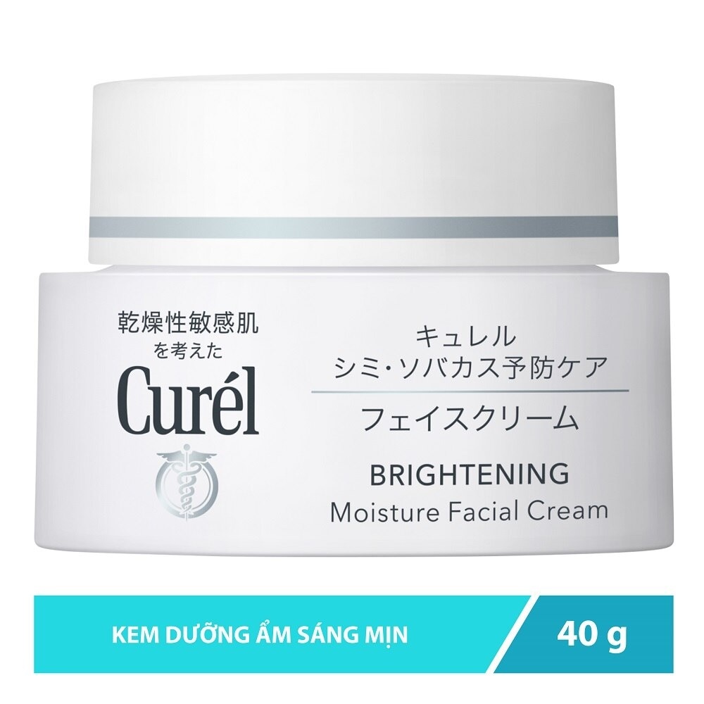 Kem Dưỡng Sáng Da Curel Brightening Moisture Facial Cream 40g