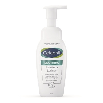 CETAPHIL Sữa Rửa Mặt Dạng Bọt Siêu Mịn Làm Dịu Da Nhạy Cảm Cetaphil Soothing Foam Wash 200ml