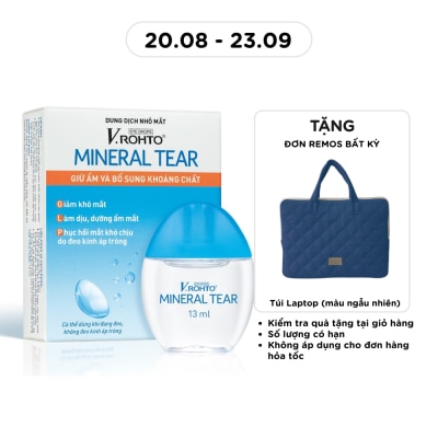 V.ROHTO - Dung dịch nhỏ mắt V.Rohto Mineral Tear 13ml image