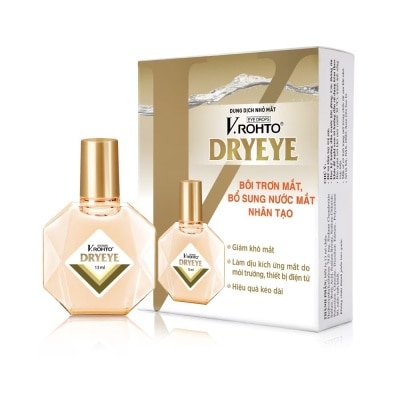 V.ROHTO Dung Dịch Nhỏ Mắt V.Rohto Dryeye 13ml