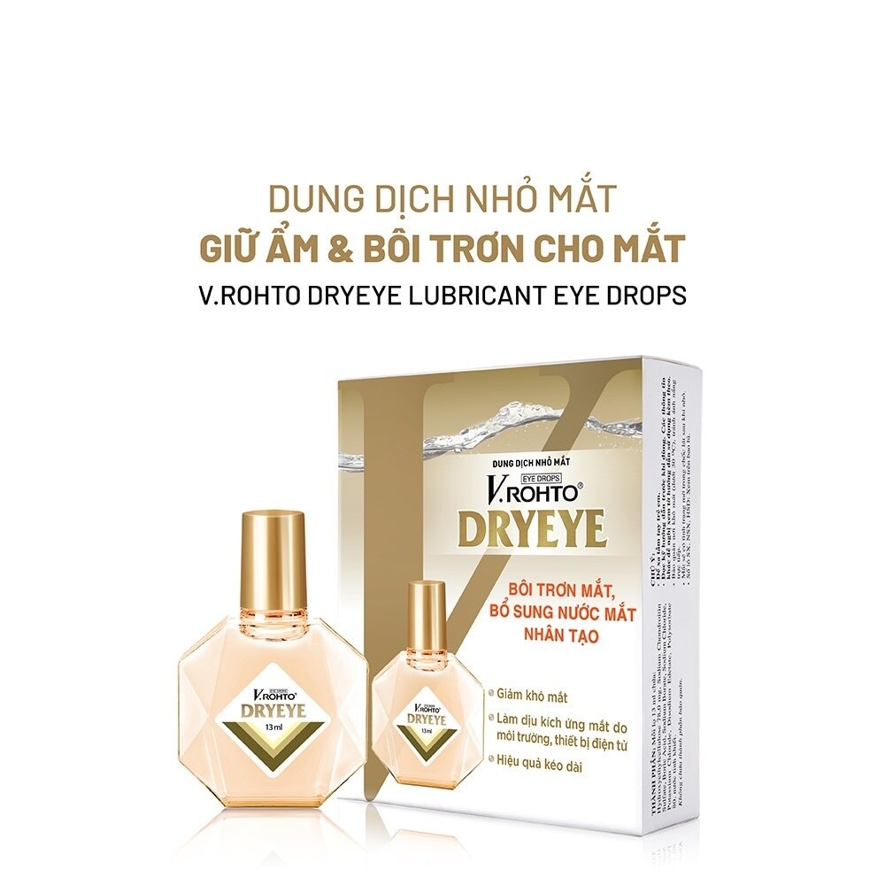 Dung Dịch Nhỏ Mắt V.Rohto Dryeye 13ml