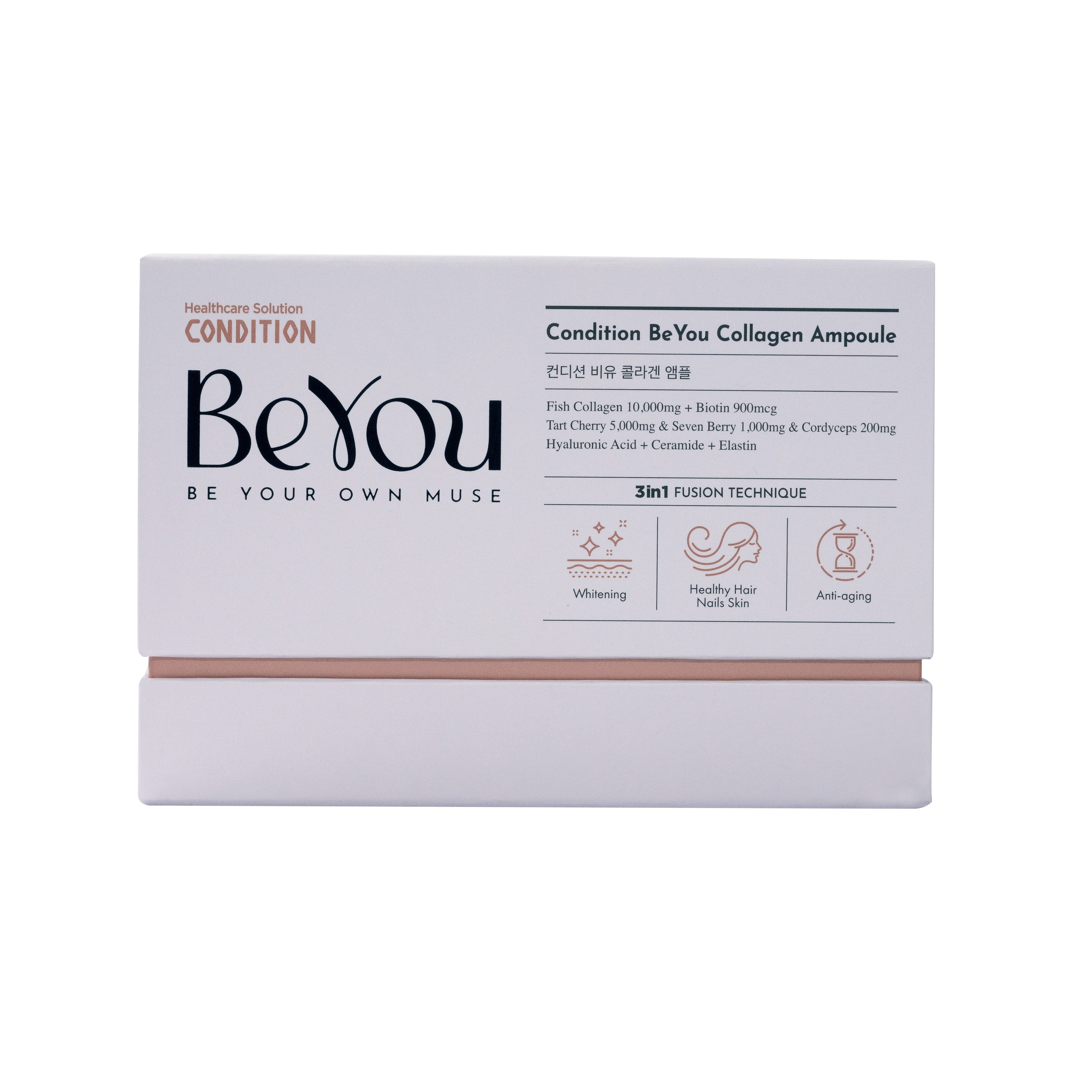 Thực Phẩm Bổ Sung BeYou Collagen Condition Ampoule 10,000mg 50ml x 10chai