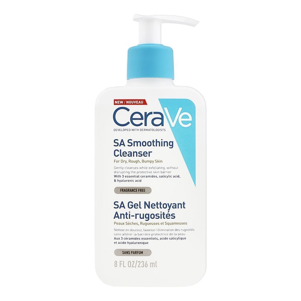 Sữa Rửa Mặt CeraVe SA Smoothing Cleanser Làm Sạch Dịu Nhẹ 236ml