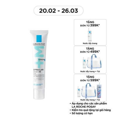 LA ROCHE POSAY Kem Dưỡng Giảm Mụn La Roche Posay Effaclar Duo+M 40ml