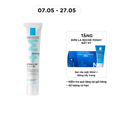 LA ROCHE POSAY - Kem Dưỡng Giảm Mụn La Roche Posay Effaclar Duo+M 40ml