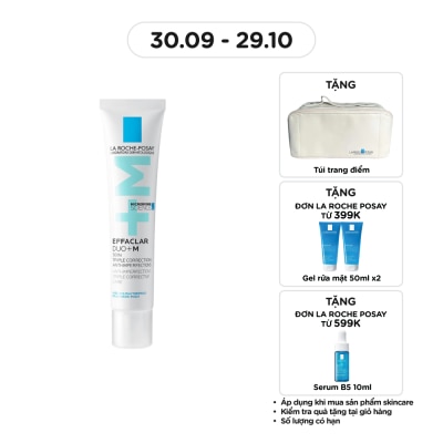 LA ROCHE POSAY Kem Dưỡng Giảm Mụn La Roche Posay Effaclar Duo+M 40ml