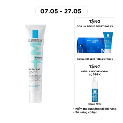 LA ROCHE POSAY - Kem Dưỡng Giảm Mụn La Roche Posay Effaclar Duo+M 40ml