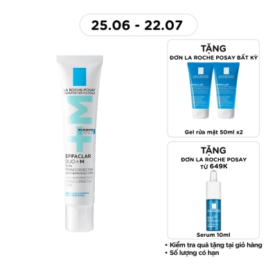 LA ROCHE POSAY - Kem Dưỡng Giảm Mụn La Roche Posay Effaclar Duo+M 40ml
