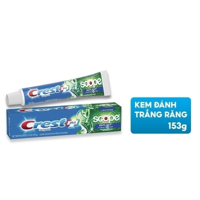 CREST Kem Đánh Răng Crest Complete Scope Outlast Fluoride 153g