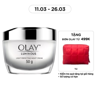 OLAY Kem Dưỡng Ban Đêm Olay Luminous Light Perfecting Night Cream 50g