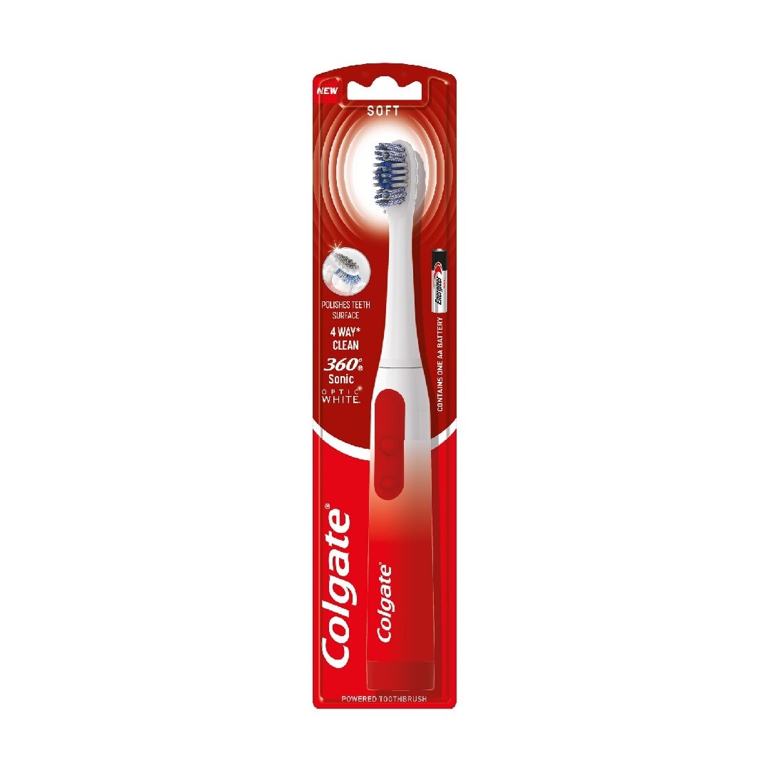 Toothbrush Electric 360 Sonic Optic White