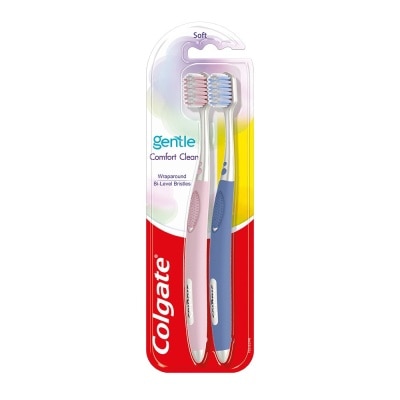 COLGATE Combo Toothbrush Gentle Comfort Clean 2pcs