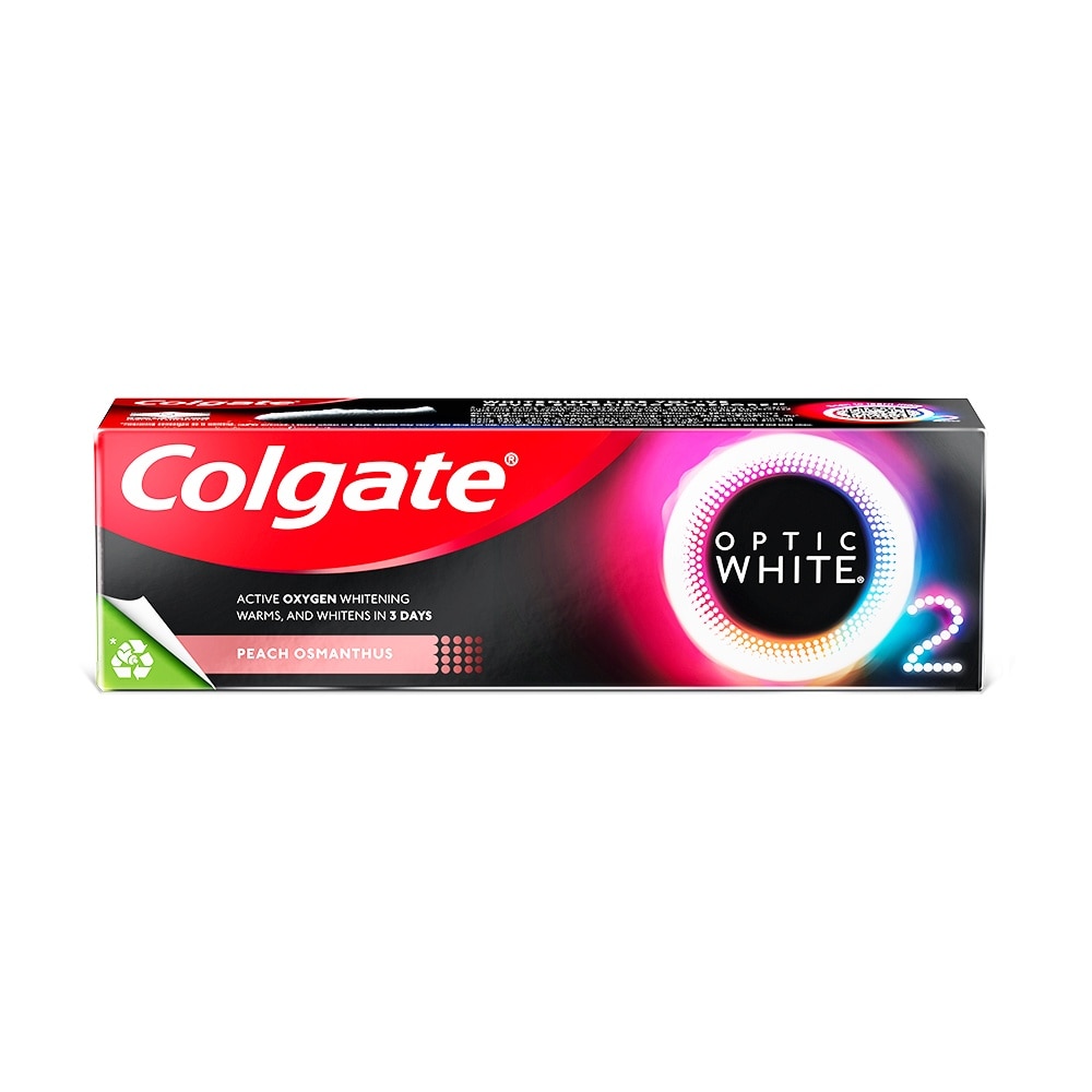 Optic White O2 Peach Osmanthus Toothpaste 85g