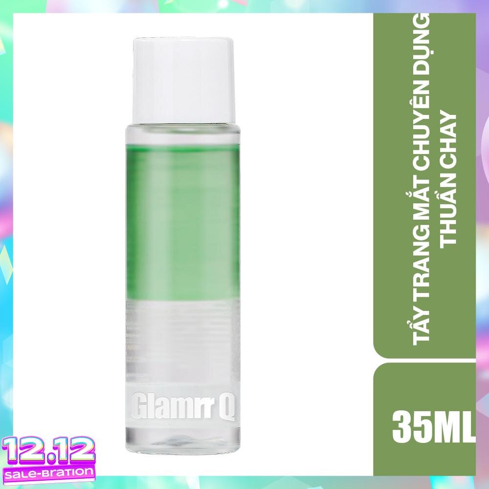 Nước Tẩy Trang Vùng Mắt Glamrr Q Vegan Super Eye Remover 35ml