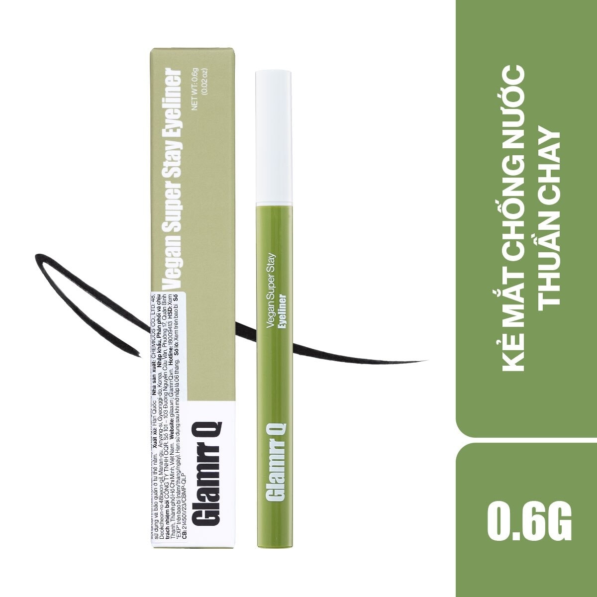 Vegan Super Stay Eyeliner 0.6g