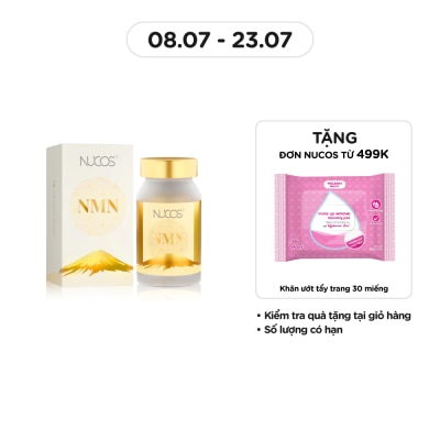 NUCOS Thực Phẩm Bảo Vệ Sức Khỏe Nucos NMN 60 viên