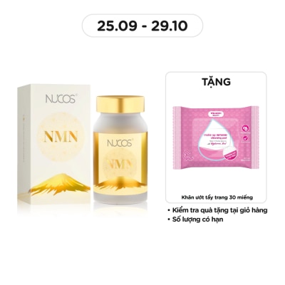 NUCOS Thực Phẩm Bảo Vệ Sức Khỏe Nucos NMN 60 viên