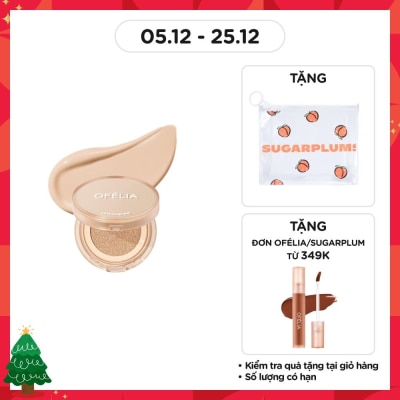 OFÉLIA Phấn Nước Ofélia Uncovered Longwear Cushion 12g .#2.5 Medium Beige