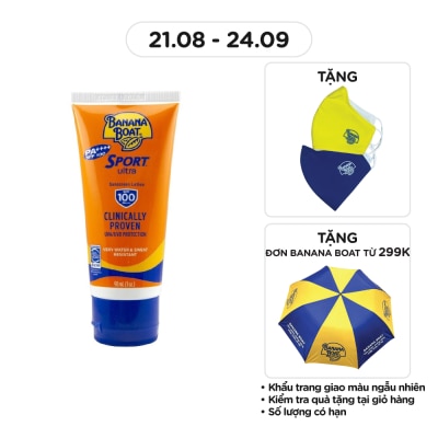 BANANA BOAT Sport Sunscreen Lotion SPF100 PA++++ 90ml
